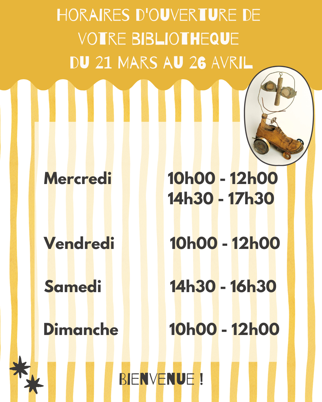 horaires bib mouilleron expo voltz